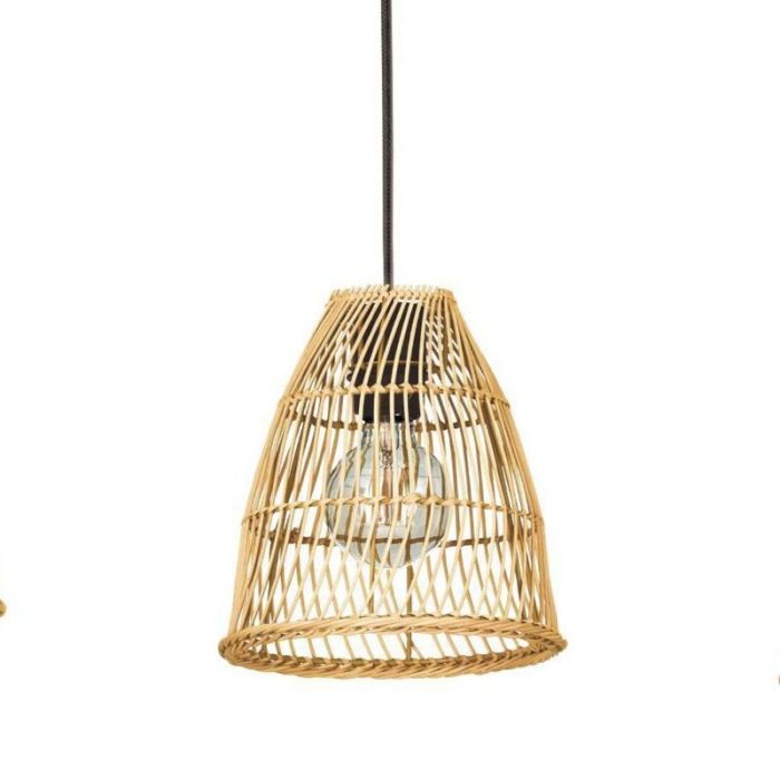 Lampada a sospensione in legno marrone, Wilfried
