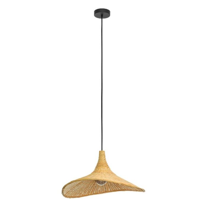 Lampada a sospensione in rattan marrone, Jettie