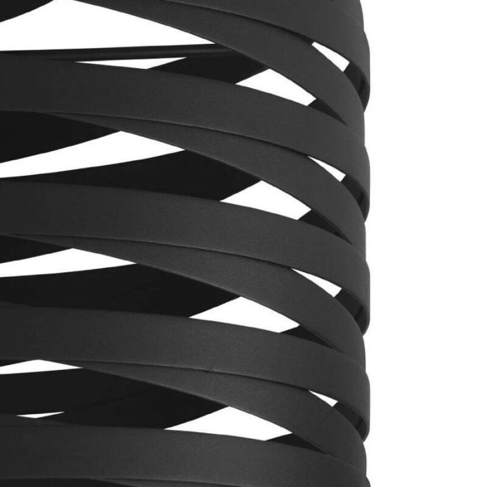Lampada da soffitto nera in alluminio, Tein