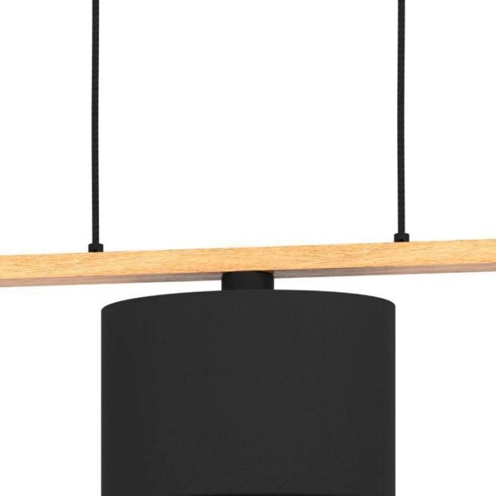 Lampada a sospensione in legno marrone, Magali