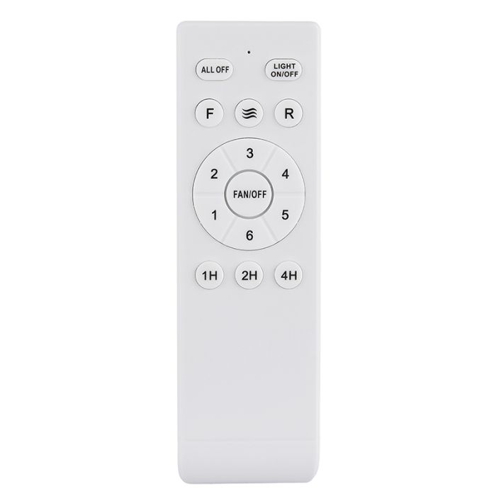 Ventilatore da soffitto marrone metallo, Naduah, 22W, white switch LED, con telecomando