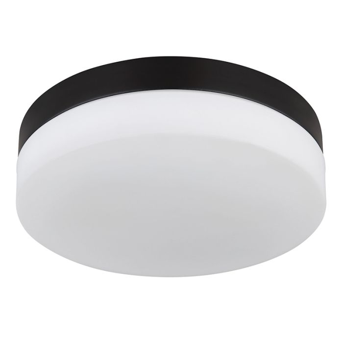 Lampada da esterno nera in plastica, Maickel, IP44