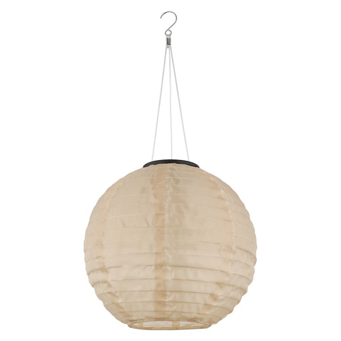 Lampada da esterno beige in plastica, Moad, 0,5W, 2700K LED, IP44, con interruttore