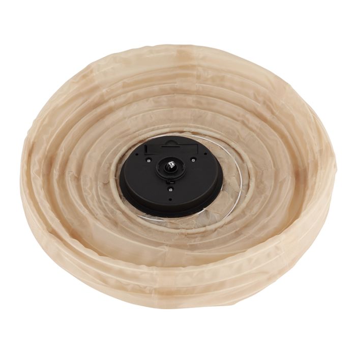 Lampada da esterno beige in plastica, Moad, 0,5W, 2700K LED, IP44, con interruttore
