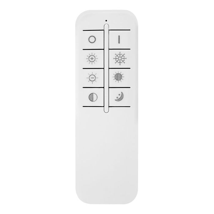 Plafoniera smart bianca metallo, Aldin, 30W, bianco regolabile tra caldo e freddo LED
