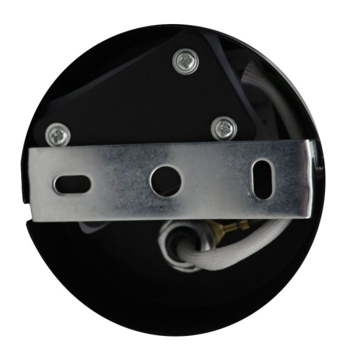 Faretto da soffitto nero moderno, Ciara, IP44
