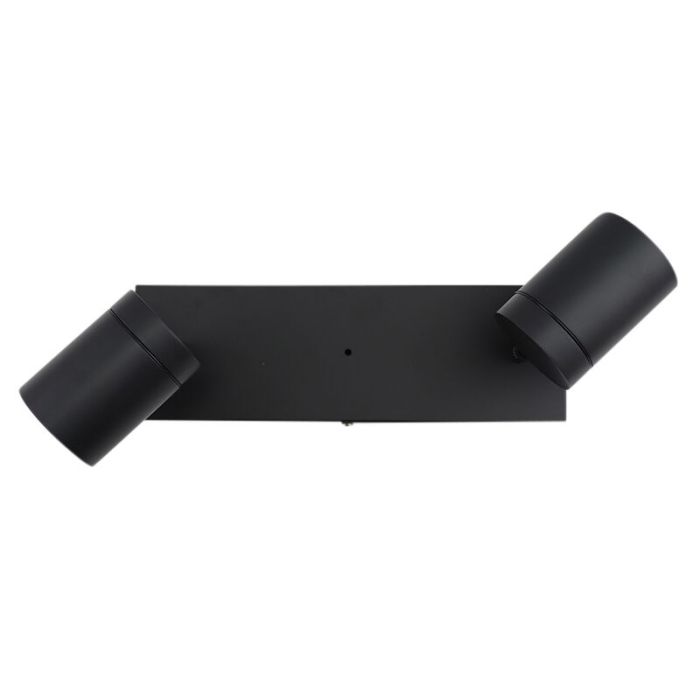 Faretto da soffitto nero moderno, Ciara, IP44