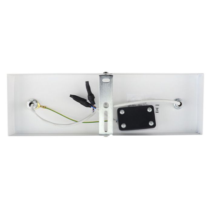 Faretto da soffitto bianco moderno, Ciara, IP44