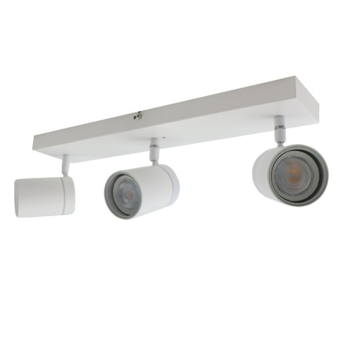 Faretto da soffitto bianco moderno, Ciara, IP44