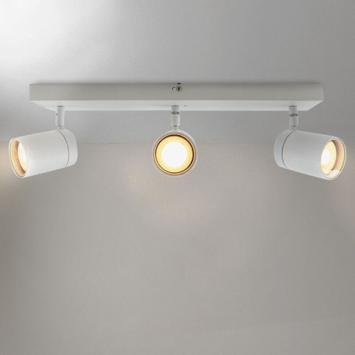Faretto da soffitto bianco moderno, Ciara, IP44