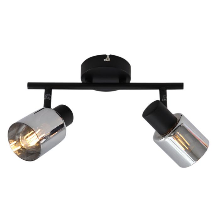 Faretto da soffitto nero design, Crystal