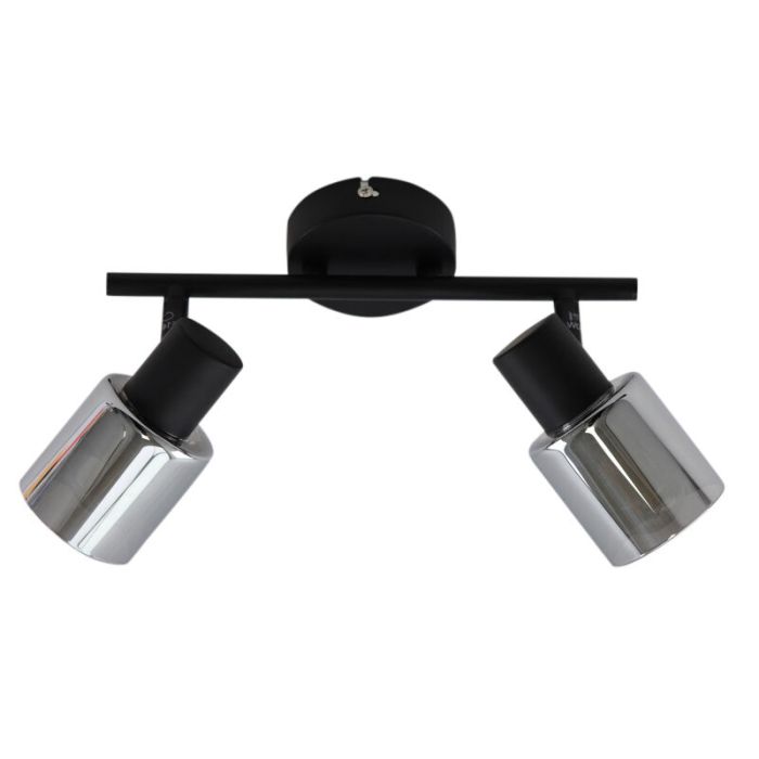 Faretto da soffitto nero design, Crystal