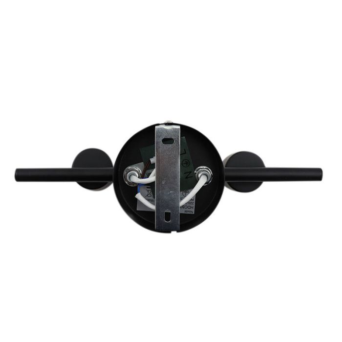 Faretto da soffitto nero design, Crystal