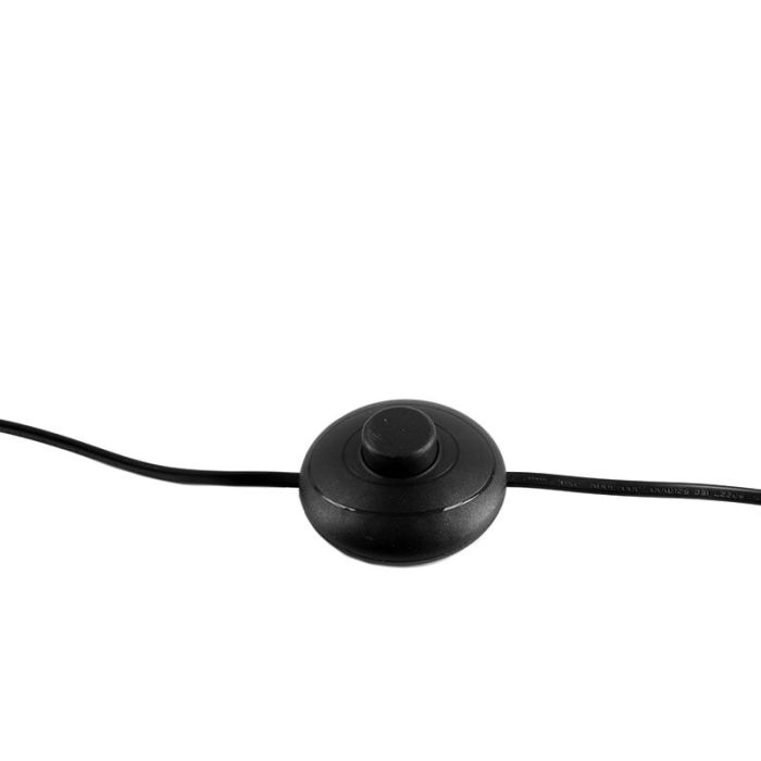 Lampada da terra grigia design, Skip, con interruttore