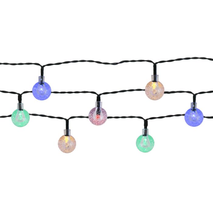 Illuminazione da giardino solare 30 LED multicolore