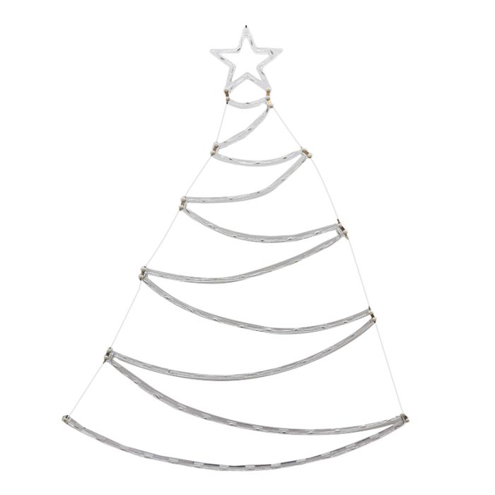 Albero di Natale illuminato RGB