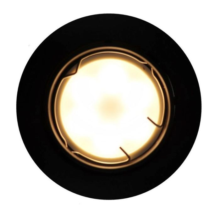 Faretto da incasso nero in alluminio, Ipsi