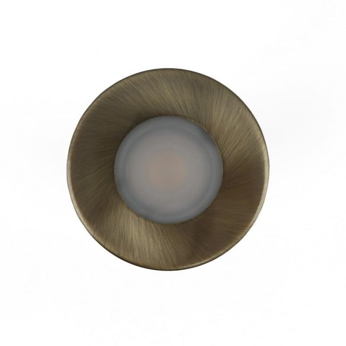 Faretto da incasso per bagno di bronzo metallo, Mela, IP44