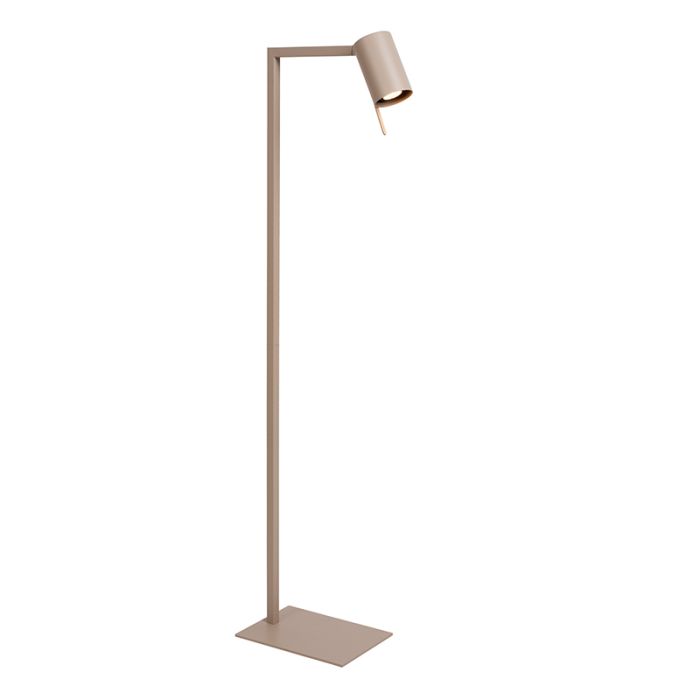 Lampada da scrivania moderna tortora, Lesley, con interruttore