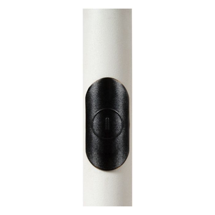 Lampada da terra moderna bianca, Celeste, 21W, 2700K LED, controllo touch