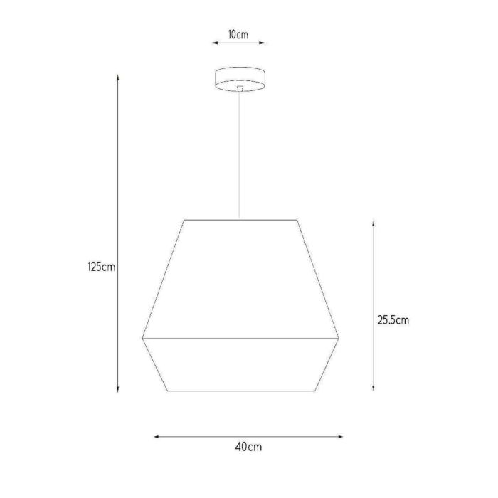 Lampada a sospensione moderna beige, Kala