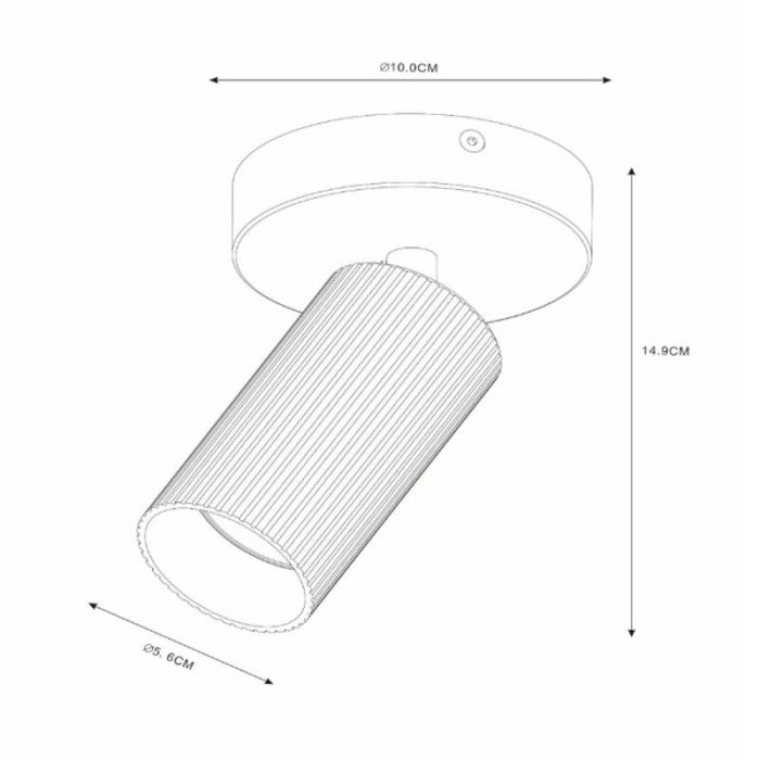 Faretto da soffitto moderno bianco, Clubs