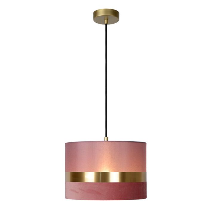 Lampada a sospensione retrò rosa, Extravaganza Tusse