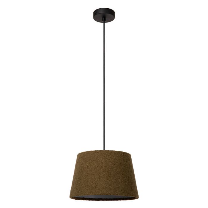 Lampada a sospensione vintage verde, Woolly