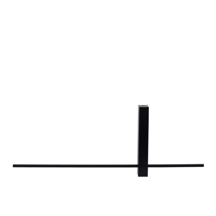 Applique da parete moderna nera, Segin, 6W, 2700K LED