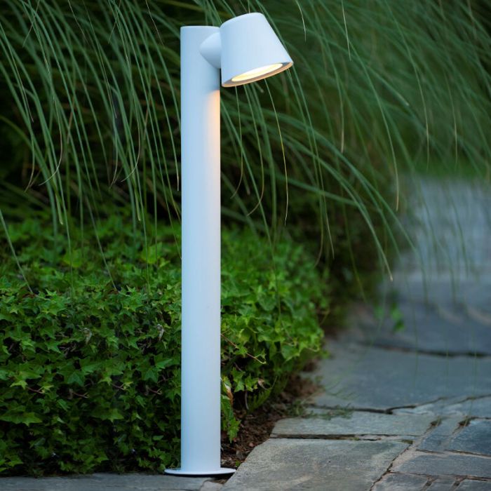 Lampada da esterno moderno bianco, Dingo, IP44