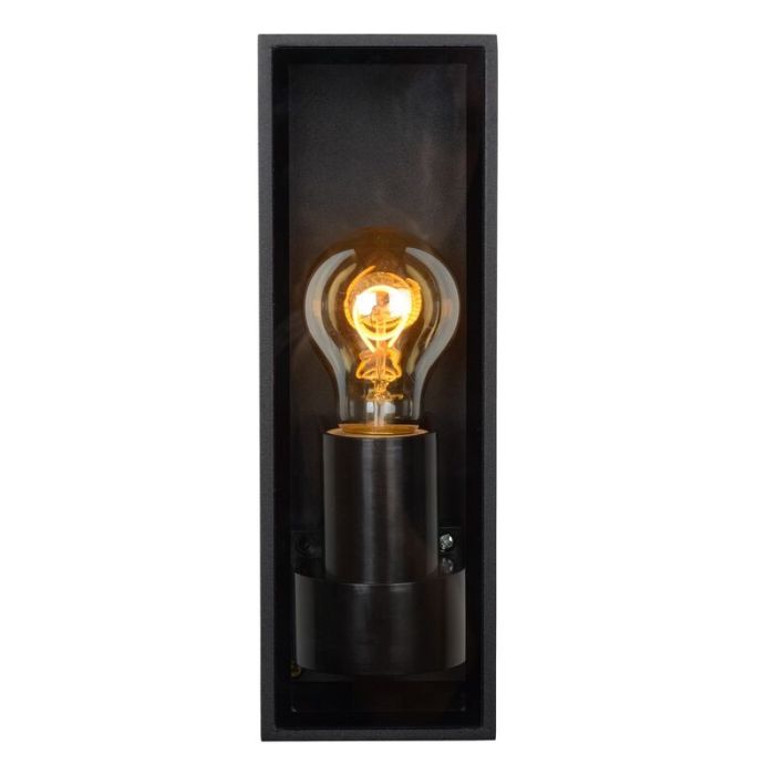 Lampada da esterno moderna nera, Dukan, IP65