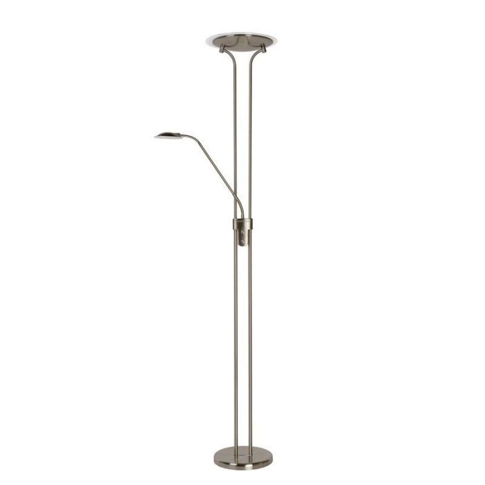 Piantana da lettura da terra moderna cromata, Champion, 20W, 3000K LED
