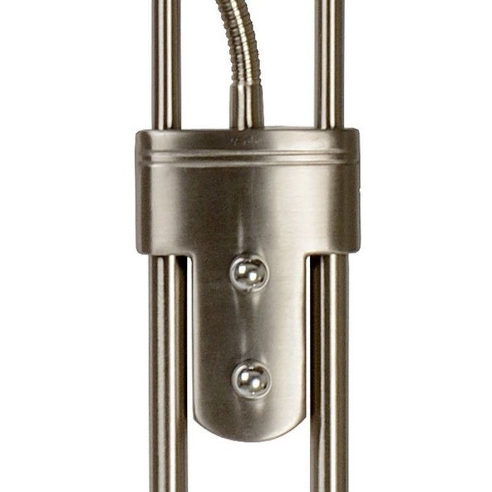 Piantana da lettura da terra moderna cromata, Champion, 20W, 3000K LED