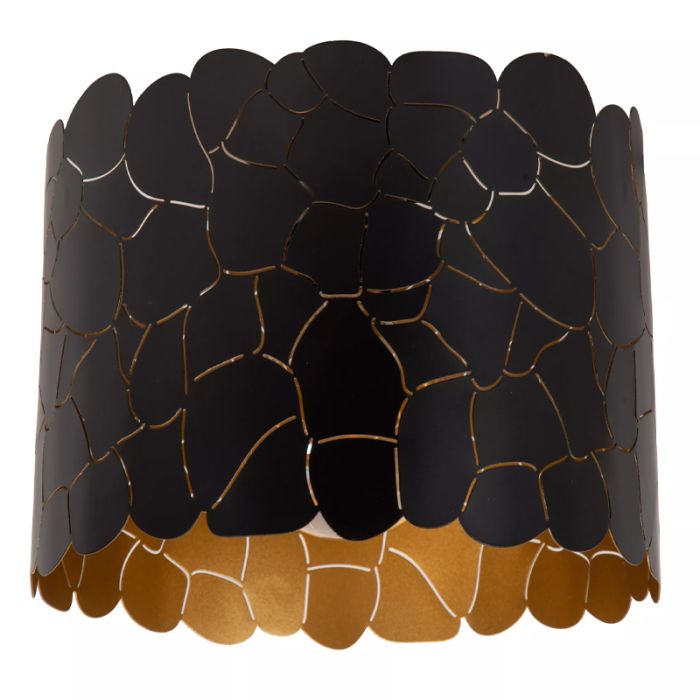 Lampada da soffitto moderna nera, Almelo