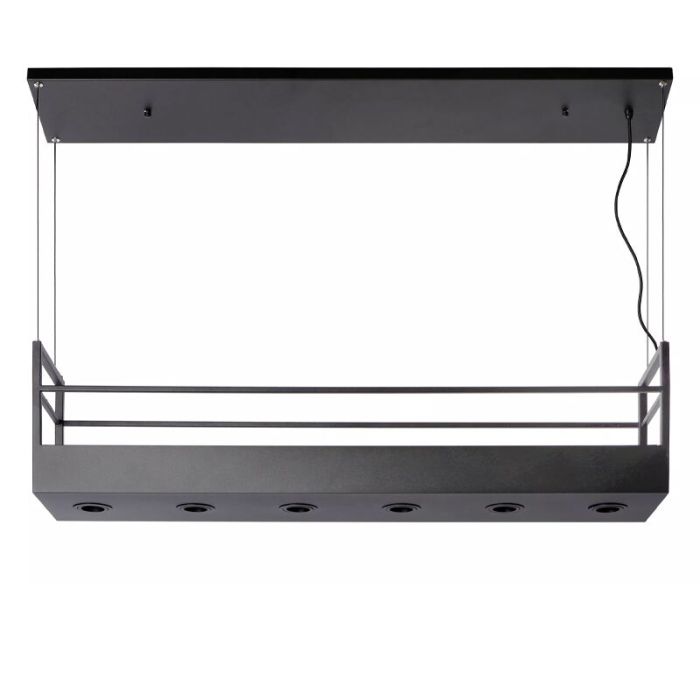 Lampada a sospensione rustica nera, Miravelle