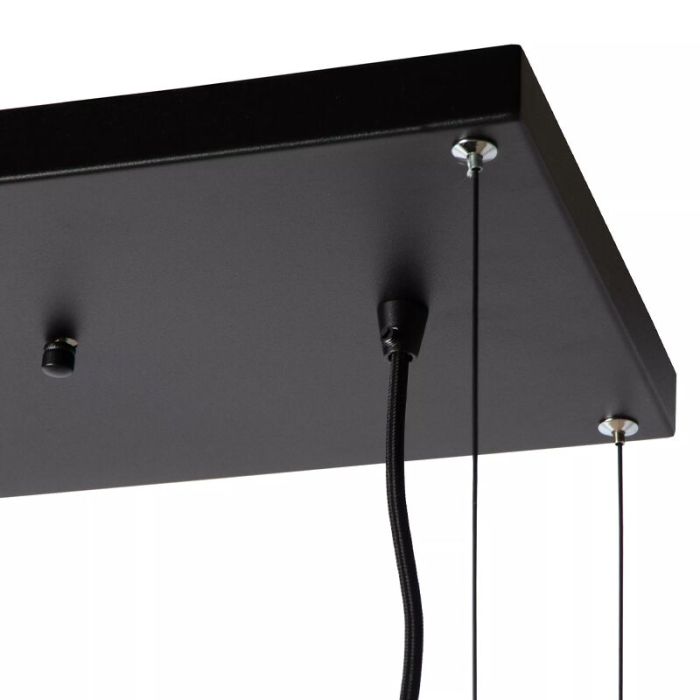 Lampada a sospensione rustica nera, Miravelle