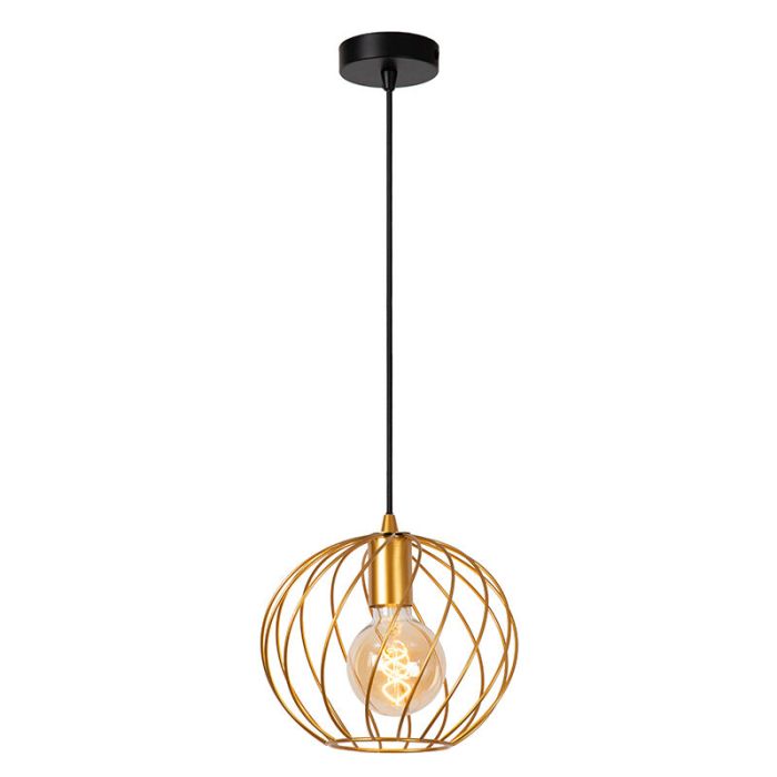 Lampada a sospensione classica in ottone, Danza