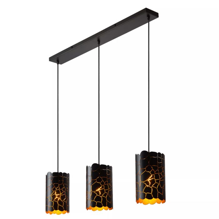 Lampada a sospensione moderna nera, Almelo