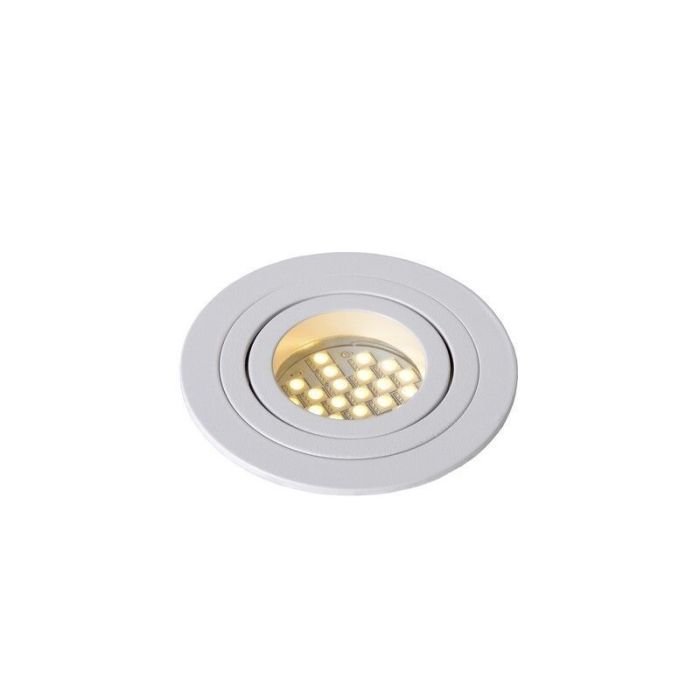 Faretto da incasso moderno bianco, Tube