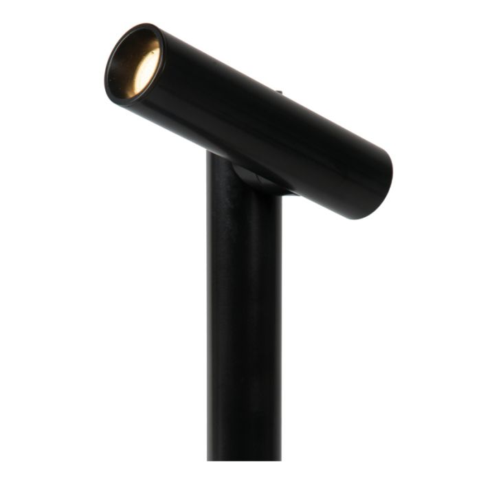 Lampada da tavolo ricaricabile moderna nera, Antrim, 2,2W, 2700K LED, IP54, controllo touch