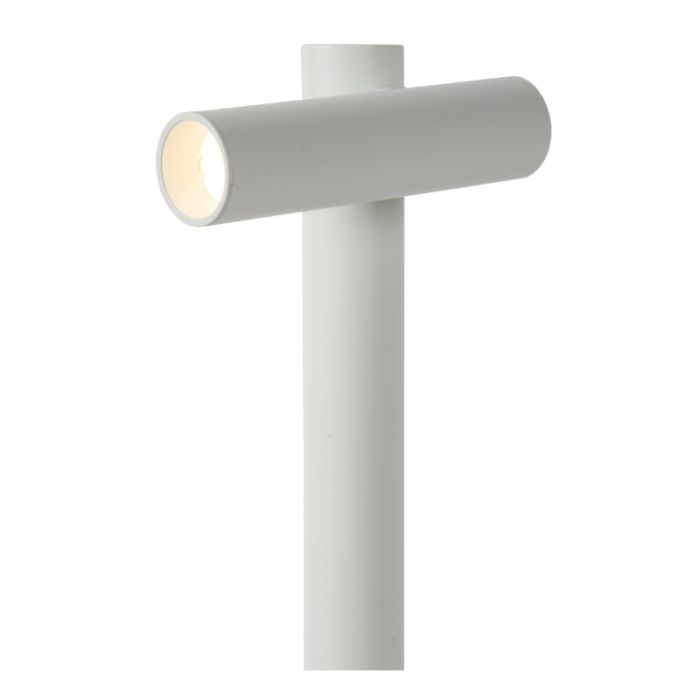 Lampada da tavolo ricaricabile moderna bianca, Antrim, 2,2W, 2700K LED, IP54, controllo touch