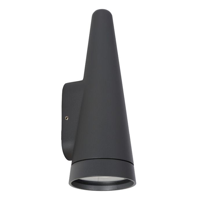 Lampada da esterno moderna antracite, Wizard, IP54