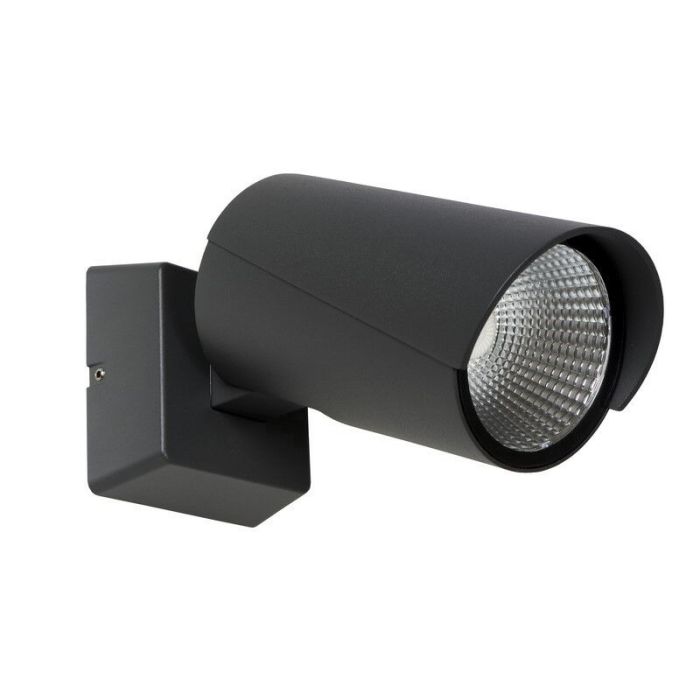 Lampada da esterno moderna antracite, Manal, 12W, 3000K LED, IP65