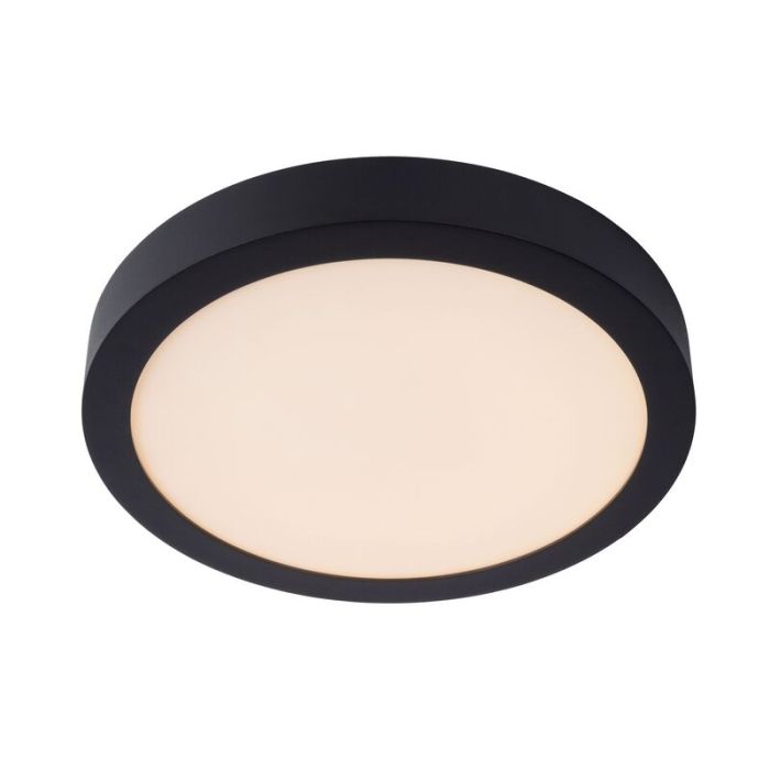Plafoniera moderna nera, Brice, 30W, 3000K LED, IP44