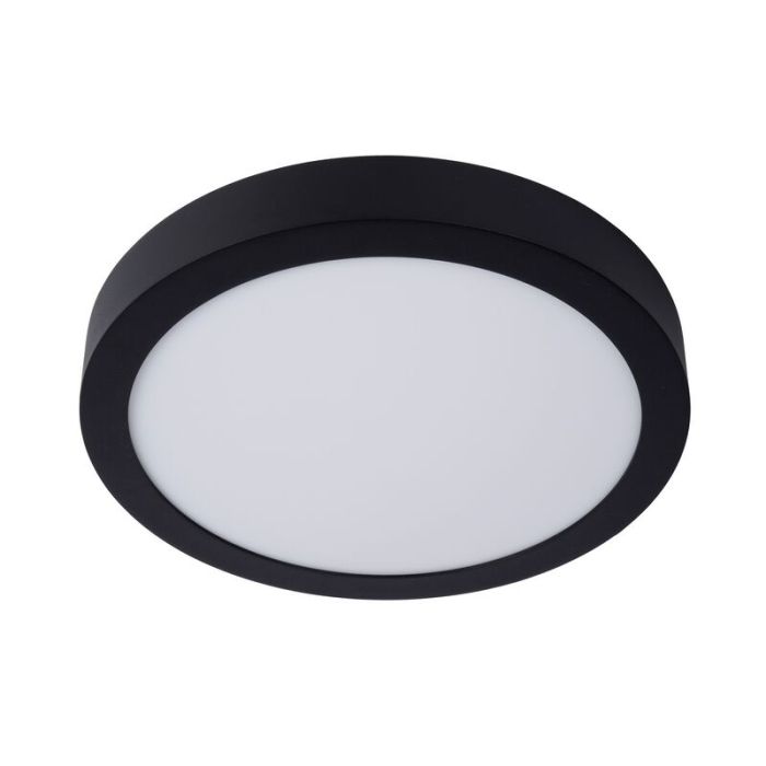 Plafoniera moderna nera, Brice, 30W, 3000K LED, IP44