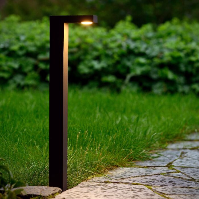 Lampada da esterno moderna antracite, Texas, 6W, 3000K LED, IP54