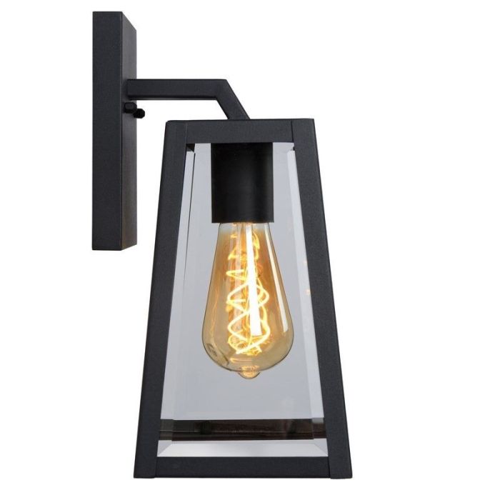 Applique da parete moderna nera, Matslot, IP23