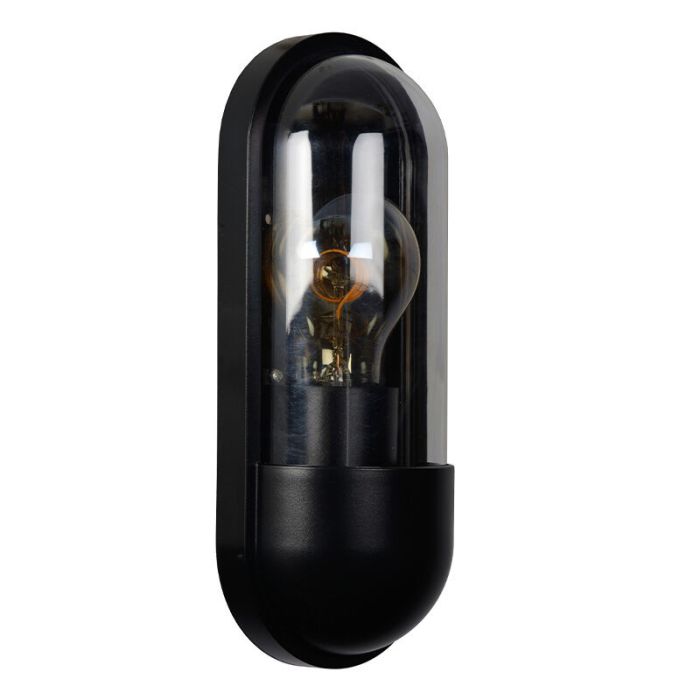 Lampada da esterno classica nera, Capsule, IP54