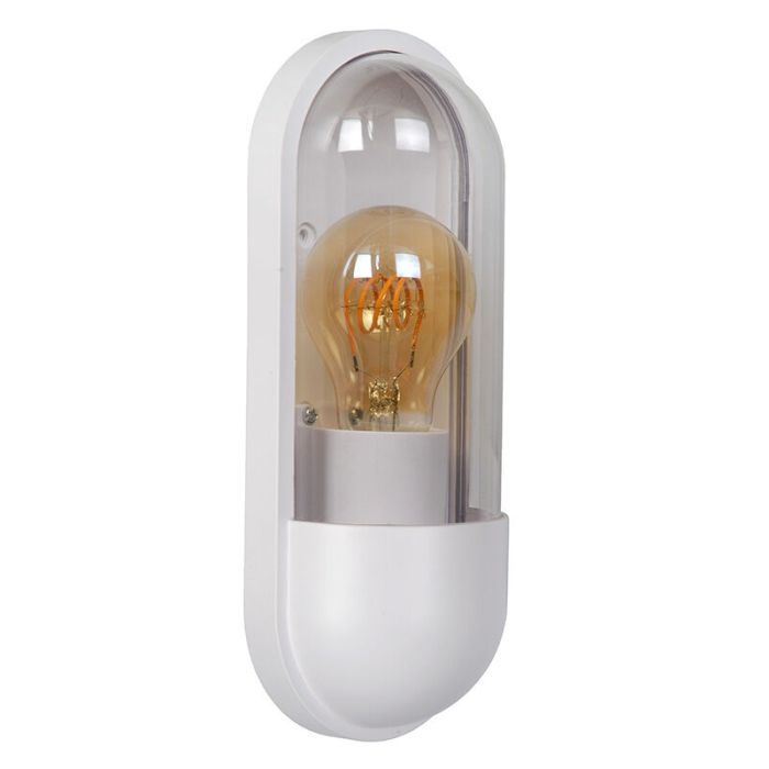Lampada da esterno classica bianca, Capsule, IP54