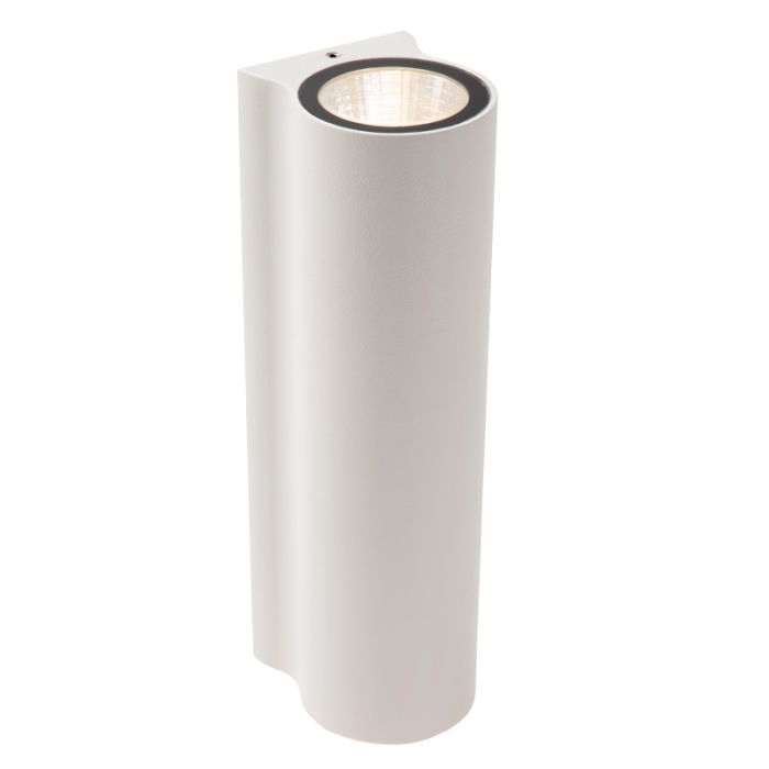 Lampada da parete up down moderna bianca, Akra, 6W, 3000K LED, IP54